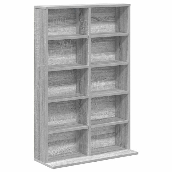 CD-kaappi Harmaa Sonoma 65 x 23,5 x 97,5 cm Tekninen puu