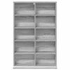CD-kaappi Harmaa Sonoma 65 x 23,5 x 97,5 cm Tekninen puu