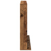 CD-kaappi 2 kpl Vanha puu 65 x 23,5 x 97,5 cm Tekninen puu