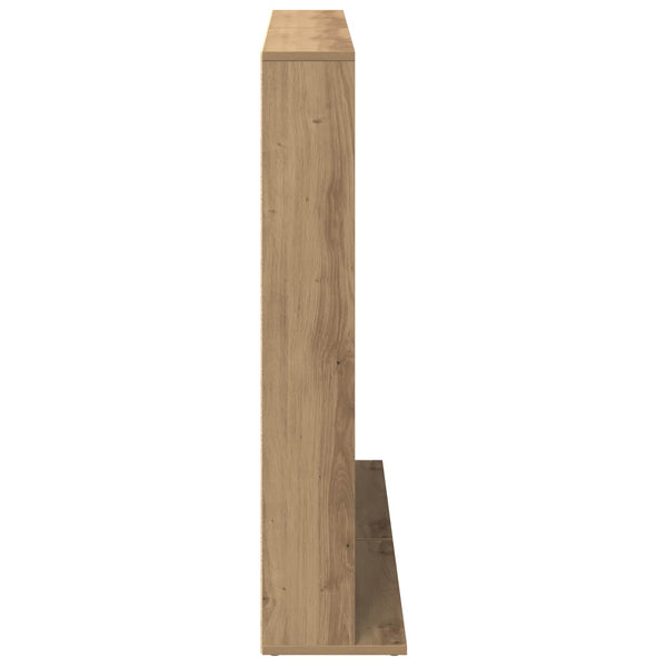 CD-kaappi 2 kpl Artisaanitammi 65 x 23,5 x 97,5 cm Tekninen puu