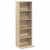 CD-kaappi Sonoma-tammi 33 x 23,5 x 97,5 cm Tekninen puu