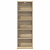 CD-kaappi Sonoma-tammi 33 x 23,5 x 97,5 cm Tekninen puu