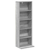 CD-kaappi 2 kpl Harmaa Sonoma 33 x 23,5 x 97,5 cm Tekninen puu