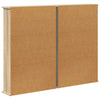 CD-kaappi 2 kpl Sonoma-tammi 60 x 17 x 92 cm Tekninen puu