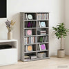 CD-kaappi Harmaa Sonoma 60 x 17 x 92 cm Tekninen puu