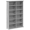CD-kaappi 2 kpl Harmaa Sonoma 60 x 17 x 92 cm Tekninen puu
