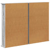 CD-kaappi 2 kpl Harmaa Sonoma 60 x 17 x 92 cm Tekninen puu