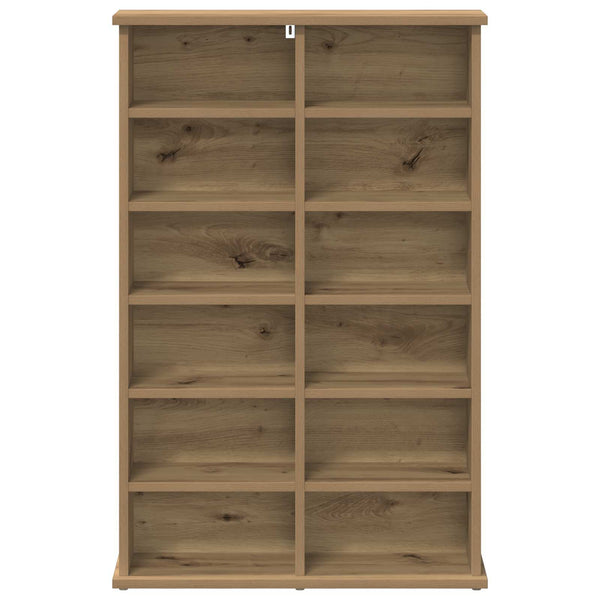CD-kaappi Artisaanitammi 60 x 17 x 92 cm Tekninen puu