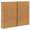 CD-kaappi 2 kpl Artisaanitammi 60 x 17 x 92 cm Tekninen puu