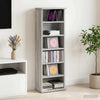 CD-kaappi Harmaa Sonoma 60 x 17 x 92 cm Tekninen puu