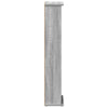 CD-kaappi Harmaa Sonoma 60 x 17 x 92 cm Tekninen puu