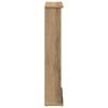 CD-kaappi 2 kpl Artisaanitammi 60 x 17 x 92 cm Tekninen puu