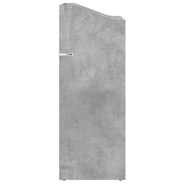 Levykaappi Betoninharmaa 36 x 36 x 95,5 cm Tekninen puu
