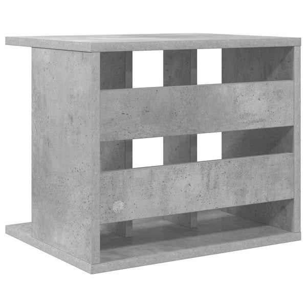 Vinyylilevyn säilytys Betoninharmaa 42 x 33 x 36 cm