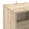 Levykaappi Sonoma-tammi 38 x 33 x 61 cm Tekninen puu