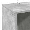 Levykaappi Betoninharmaa 44,5 x 36,5 x 74,5 cm Tekninen puu