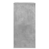 Levykaappi Betoninharmaa 44,5 x 36,5 x 74,5 cm Tekninen puu
