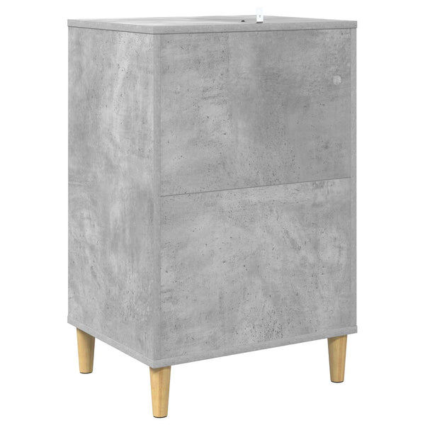 Soittimen teline Betoninharmaa 47 x 39,5 x 74,5 cm Tekninen puu