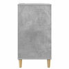 Soittimen teline Betoninharmaa 47 x 39,5 x 74,5 cm Tekninen puu