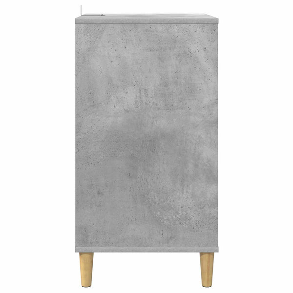 Soittimen teline Betoninharmaa 47 x 39,5 x 74,5 cm Tekninen puu