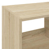 Vinyylisoittimen teline Sonoma-tammi 82 x 39,5 x 82,5 cm