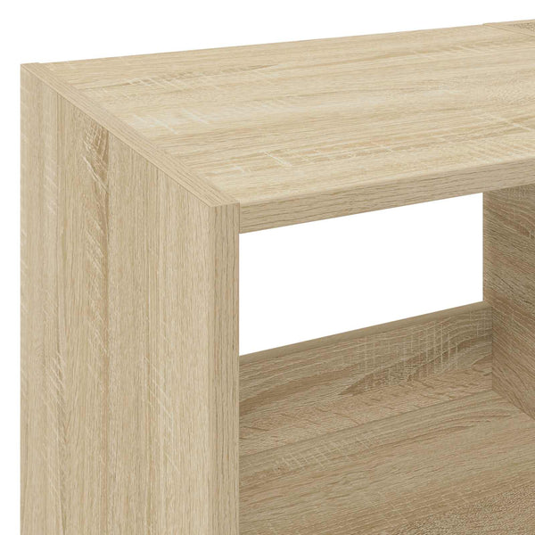 Vinyylisoittimen teline Sonoma-tammi 82 x 39,5 x 82,5 cm