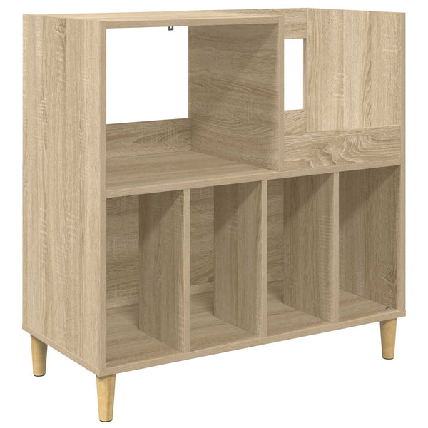 Vinyylisoittimen teline Sonoma-tammi 82 x 39,5 x 82,5 cm