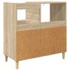 Vinyylisoittimen teline Sonoma-tammi 82 x 39,5 x 82,5 cm