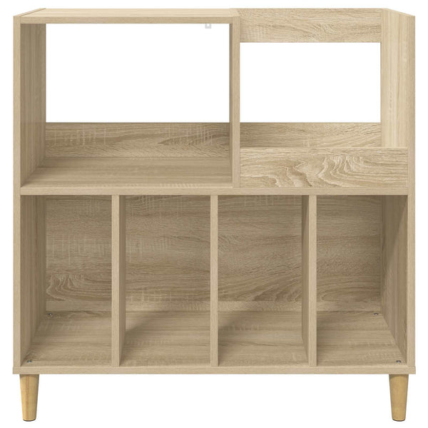 Vinyylisoittimen teline Sonoma-tammi 82 x 39,5 x 82,5 cm
