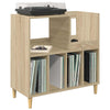 Vinyylisoittimen teline Sonoma-tammi 82 x 39,5 x 82,5 cm