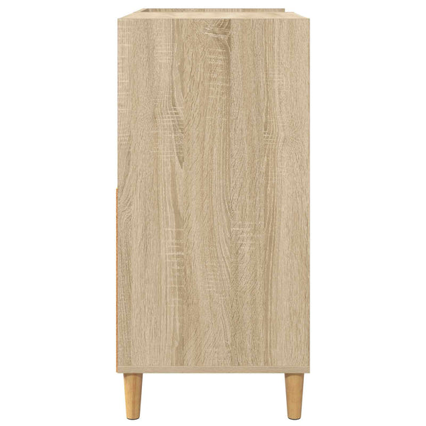 Vinyylisoittimen teline Sonoma-tammi 82 x 39,5 x 82,5 cm