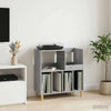 Vinyylisoittimen teline Harmaa Sonoma 82 x 39,5 x 82,5 cm