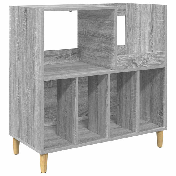 Vinyylisoittimen teline Harmaa Sonoma 82 x 39,5 x 82,5 cm