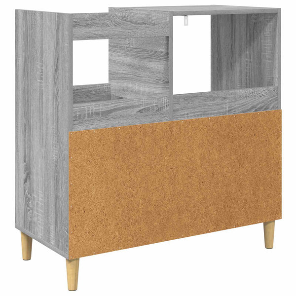 Vinyylisoittimen teline Harmaa Sonoma 82 x 39,5 x 82,5 cm