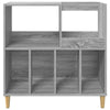 Vinyylisoittimen teline Harmaa Sonoma 82 x 39,5 x 82,5 cm