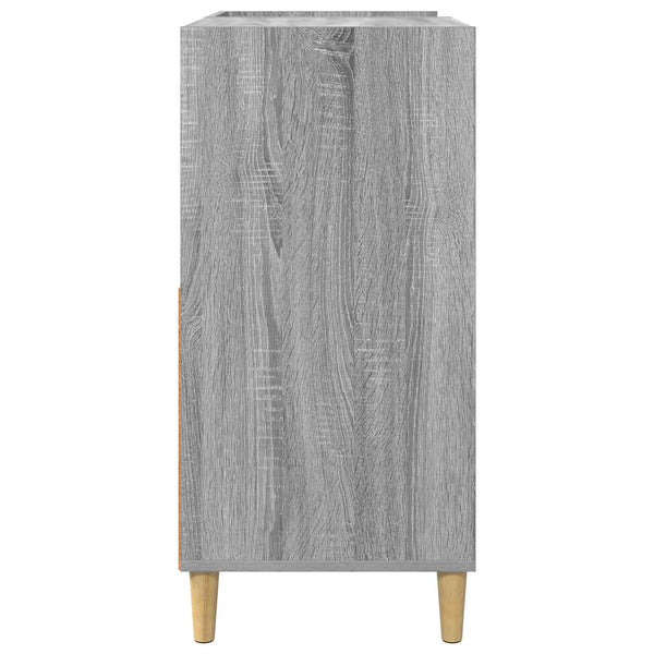 Vinyylisoittimen teline Harmaa Sonoma 82 x 39,5 x 82,5 cm