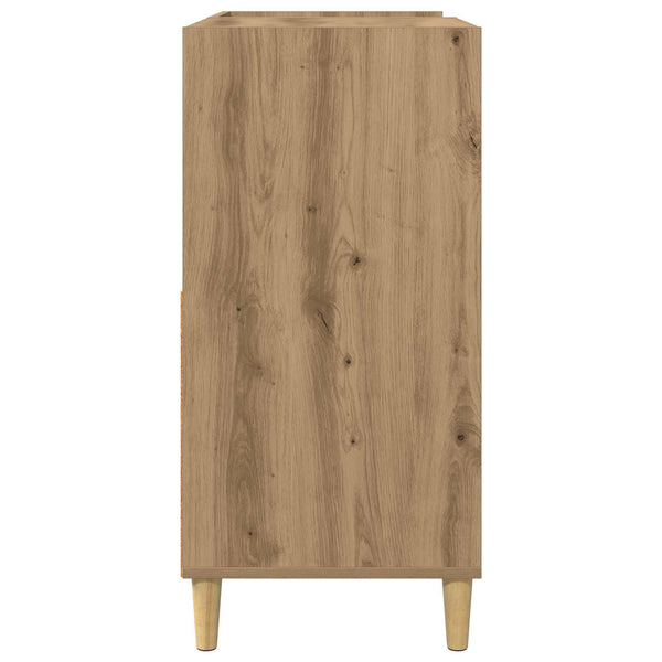 Vinyylisoittimen teline Artisaanitammi 82 x 39,5 x 82,5 cm