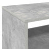 Vinyylisoittimen teline Betoninharmaa 71 x 39,5 x 83 cm