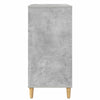 Vinyylisoittimen teline Betoninharmaa 71 x 39,5 x 83 cm