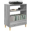Vinyylisoittimen teline Harmaa Sonoma 71 x 39,5 x 83 cm