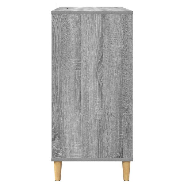 Vinyylisoittimen teline Harmaa Sonoma 71 x 39,5 x 83 cm