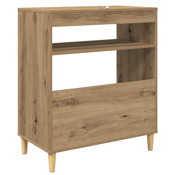 Vinyylisoittimen teline Artisaanitammi 71 x 39,5 x 83 cm