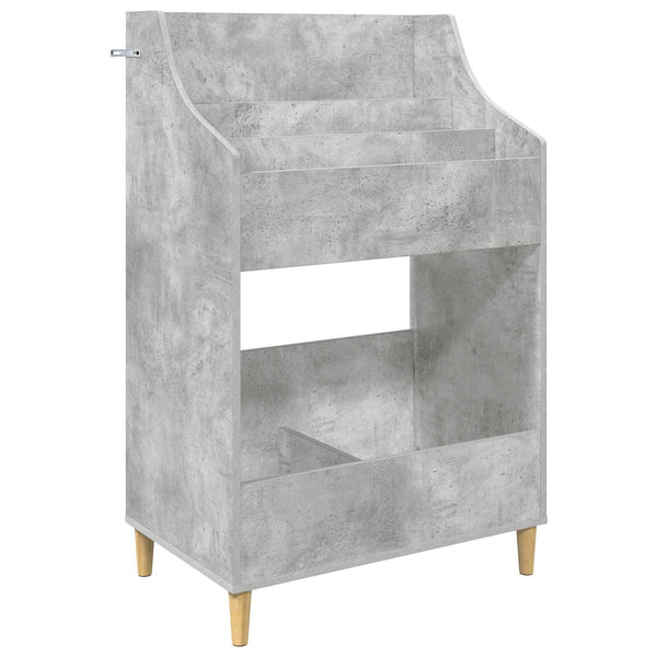 Mediatilat Betoninharmaa 70,5 x 46 x 112 cm Tekninen puu