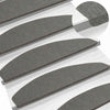Itseliimautuvat portaamatot 15 kpl 80 x 24,5 x 3,5 cm Harmaa