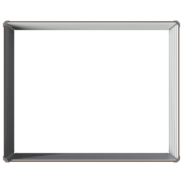 Kohotettu Puutarhapesä Ruskea 100 x 80 x 55 cm