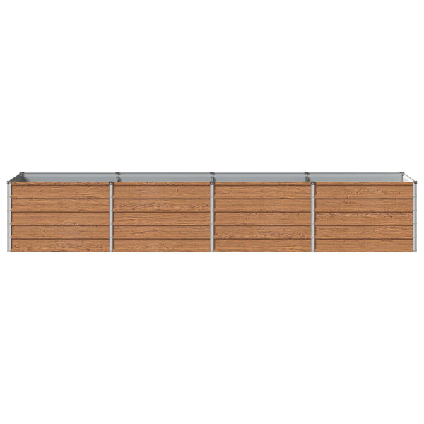 Kohotettu Puutarhapesä Puunruskea 320 x 80 x 55 cm