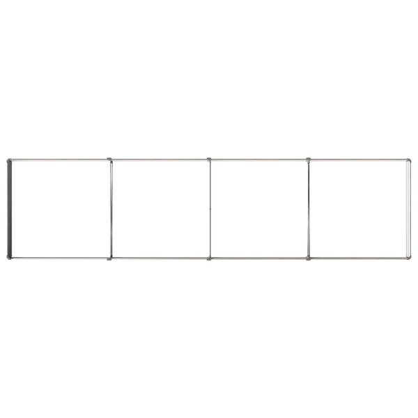 Kohotettu Puutarhapesä Musta 320 x 80 x 24 cm