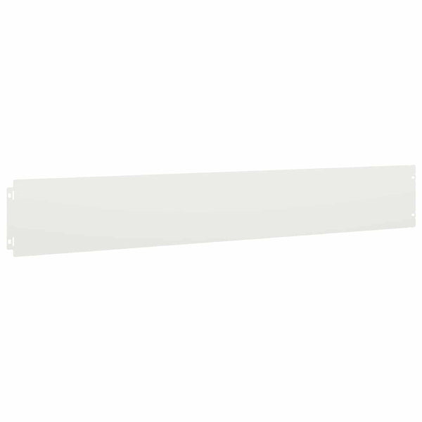 Nurmireunus 30 kpl 15 x 103 cm Teräs valkoinen