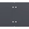Nurmireunus 30 kpl 15 x 103 cm Teräs Antrasiitti