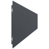 Nurmireunus 30 kpl 15 x 103 cm Teräs Antrasiitti